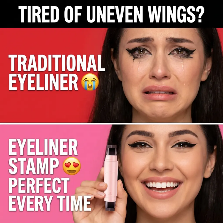 Perfect Wing Eyeliner in 1 Second 💖”