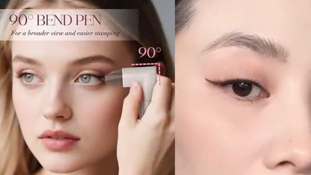 Perfect Wing Eyeliner in 1 Second 💖”