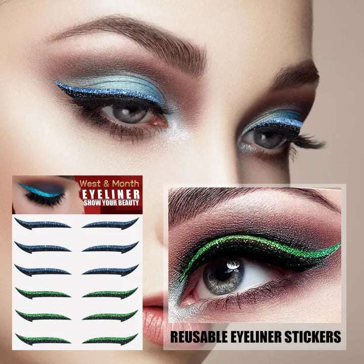 Eye liner sticker
