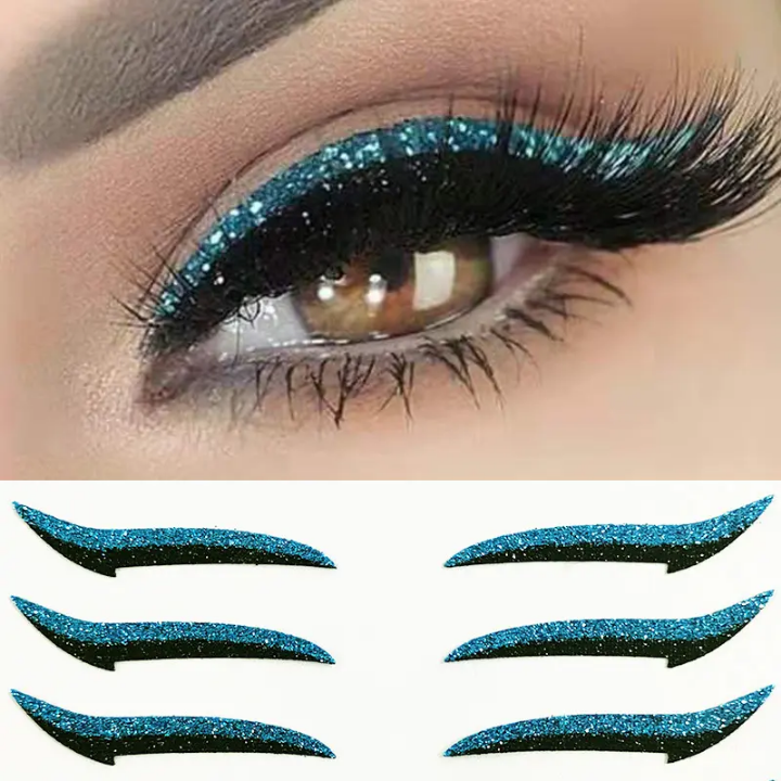 Eye liner sticker