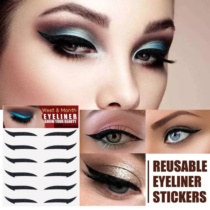 Eye liner sticker